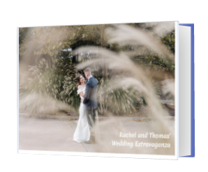 Authory A4 landscape example book - Wedding extravaganza